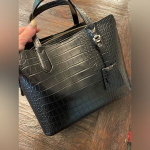 *NWOT* Black Purse with Matching Wallet